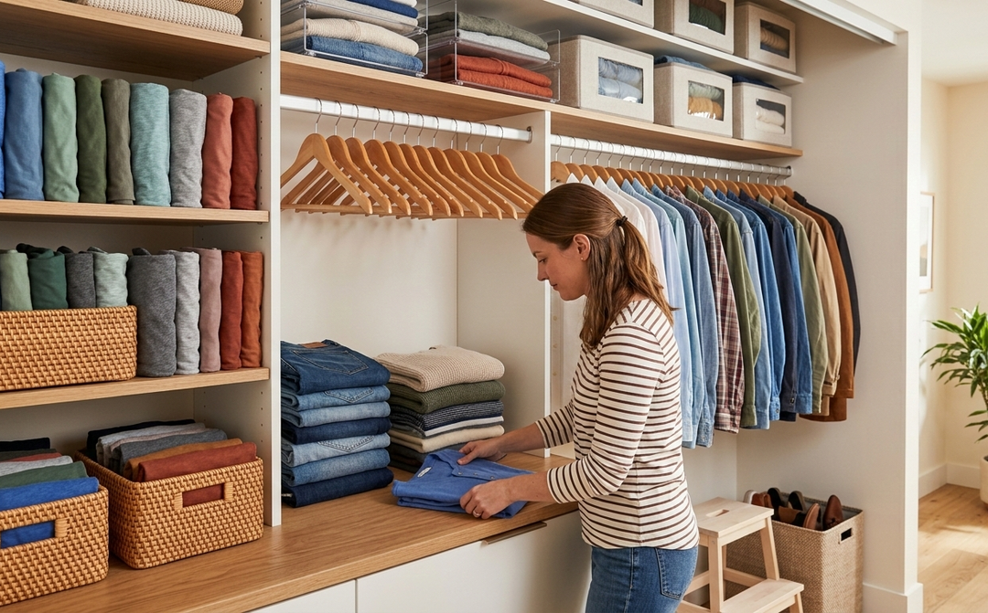 How to Fold and Organize Your Clothes for Maximum Space-Saving