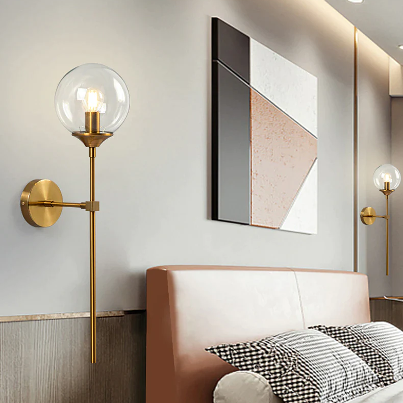 Ambient Brass Wall Sconce 5