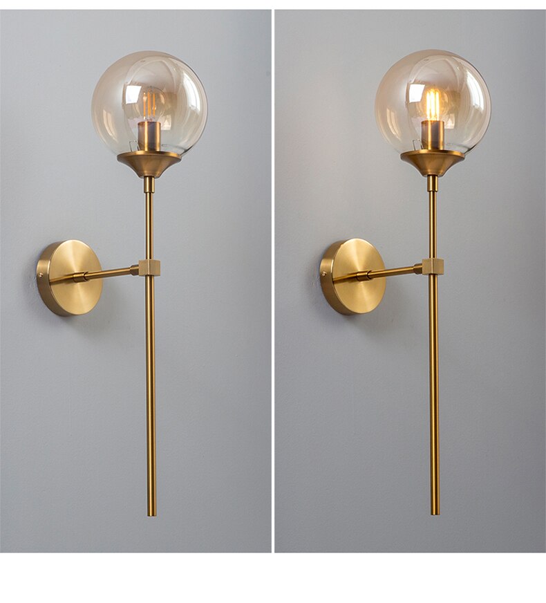 Ambient Brass Wall Sconce 7
