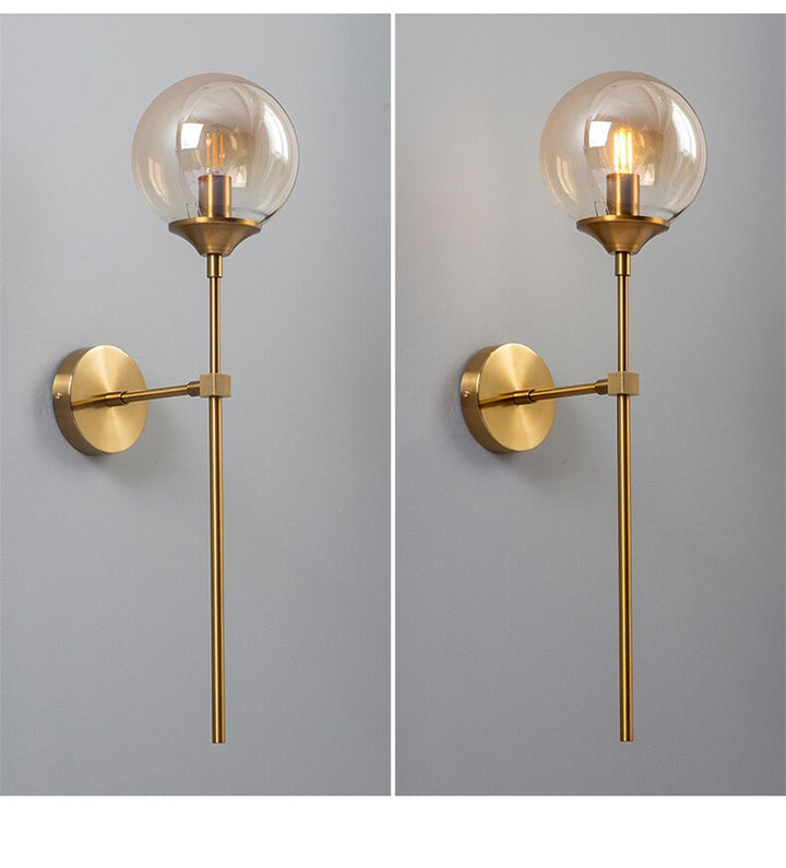 Ambient Brass Wall Sconce 7