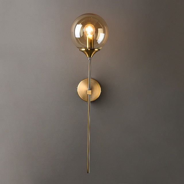 Ambient Brass Wall Sconce 9