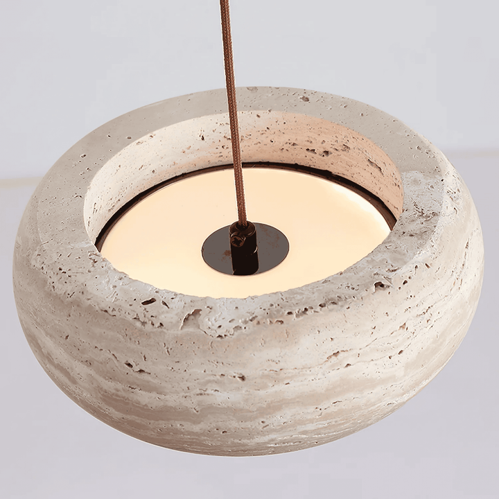Ambient Travertine Pendant Light 4