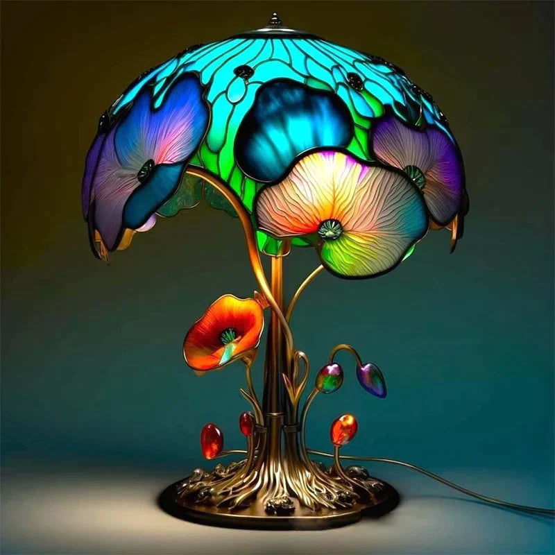 Artisan Glass Table Lamp 12