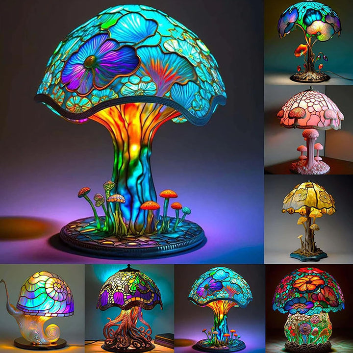Artisan Glass Table Lamp 2
