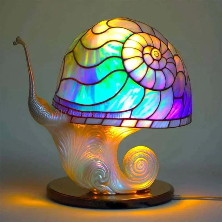 Artisan Glass Table Lamp 9