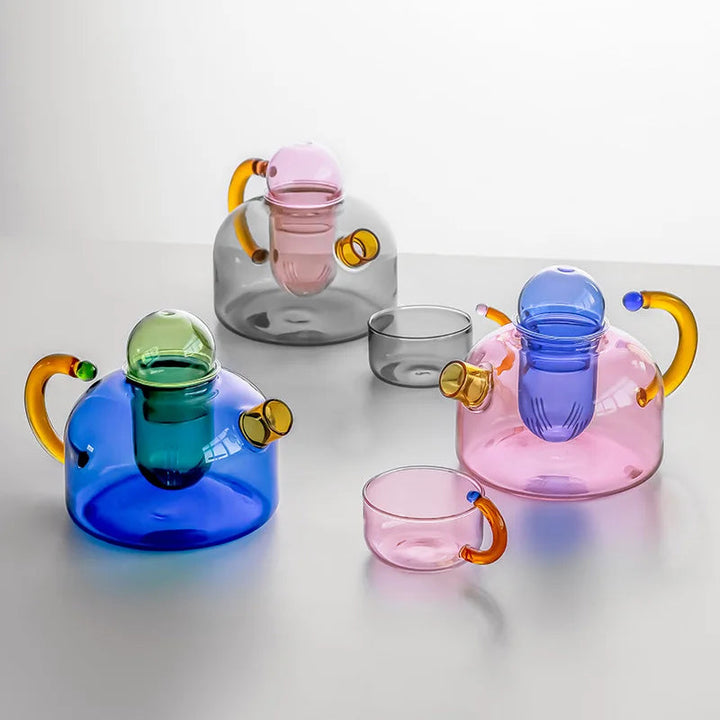 Artisan Glass Teapot Set 1