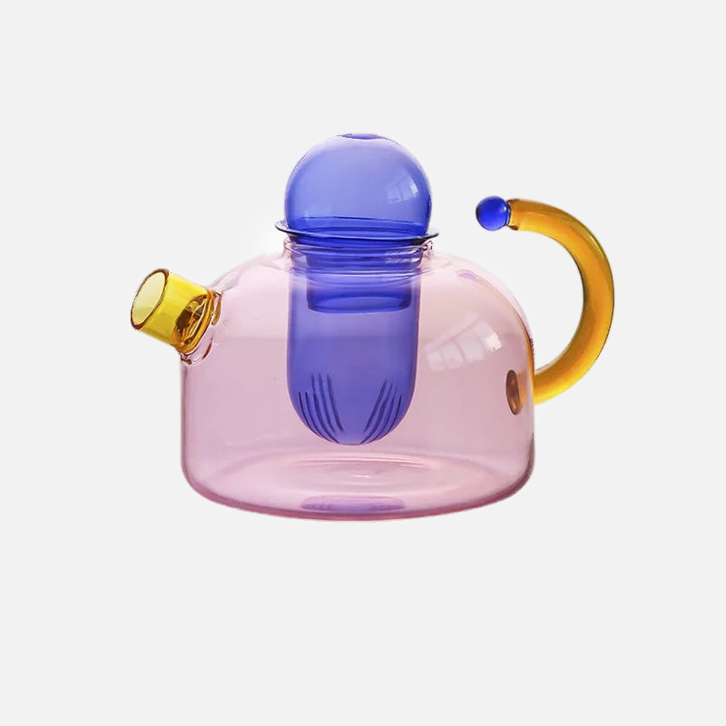 Artisan Glass Teapot Set 8