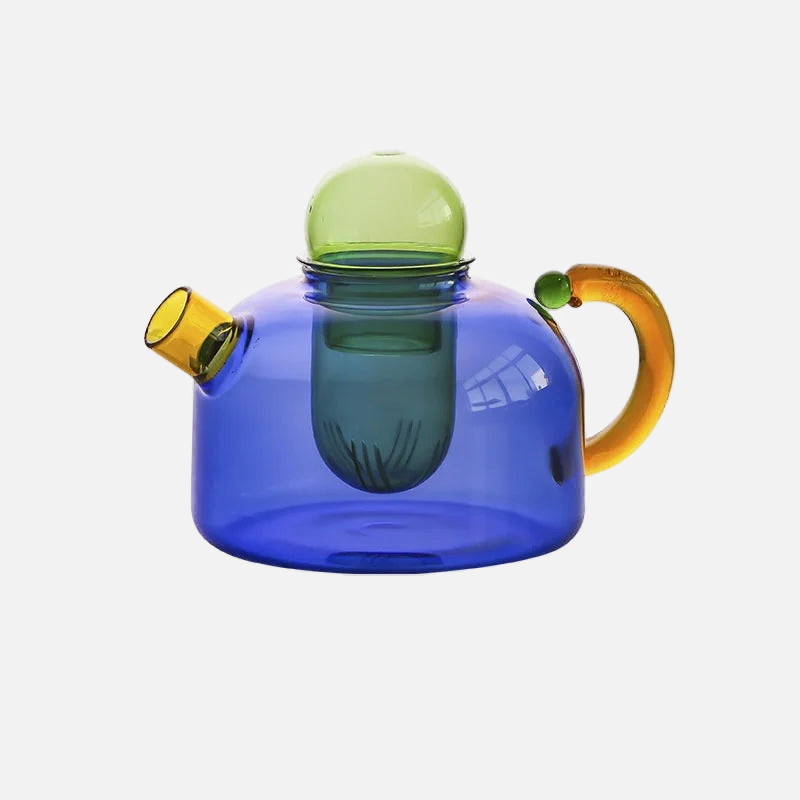 Artisan Glass Teapot Set 9