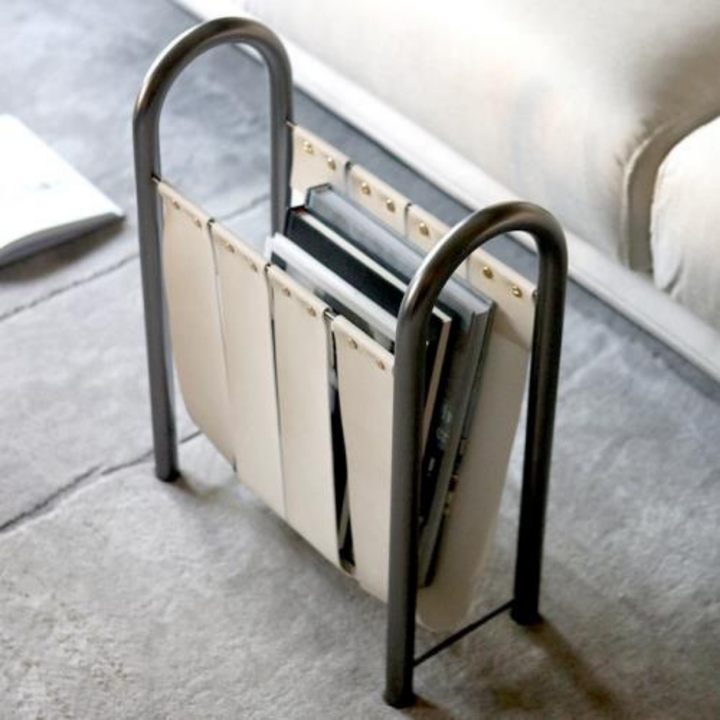 Artisan Leather Magazine Holder 3