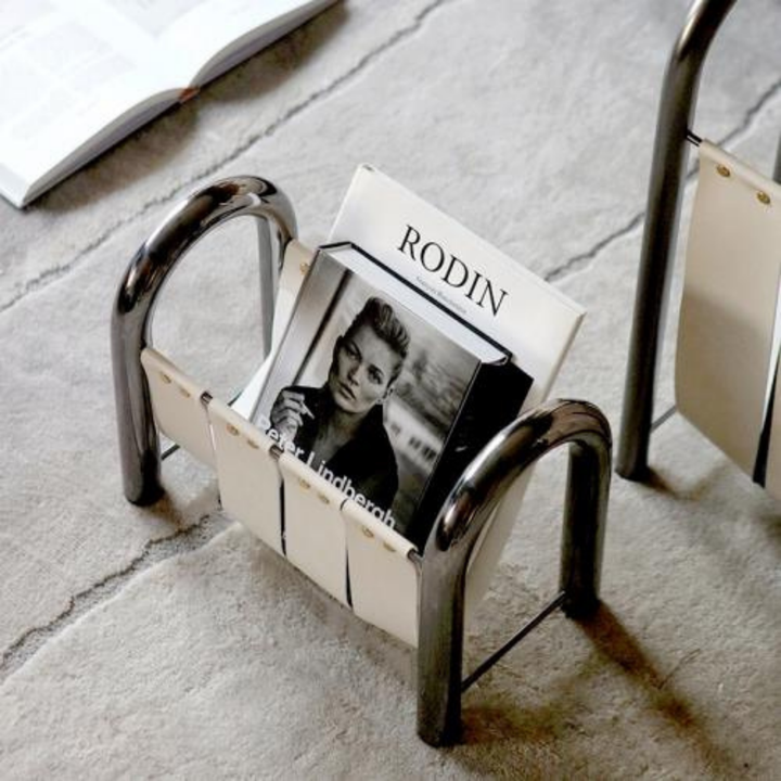 Artisan Leather Magazine Holder 4