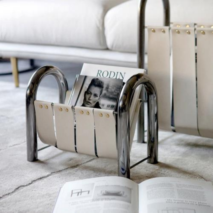 Artisan Leather Magazine Holder 5