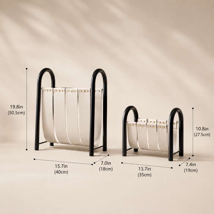 Artisan Leather Magazine Holder 7