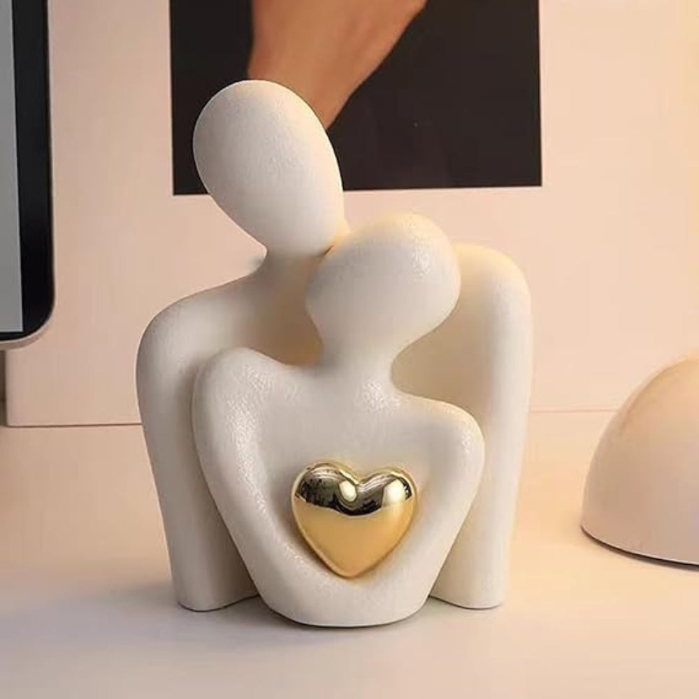 Artisan Resin Couple Sculpture 1