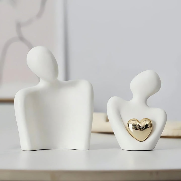 Artisan Resin Couple Sculpture 6