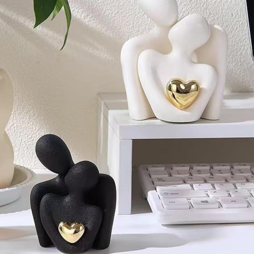 Artisan Resin Couple Sculpture 7