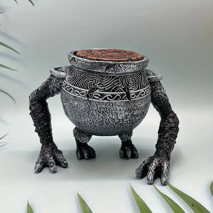 Artisan Resin Flower Pot 0