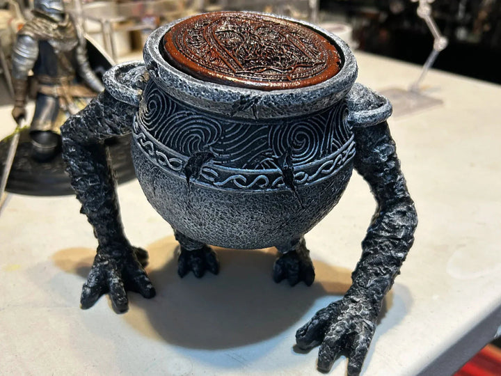 Artisan Resin Flower Pot 5