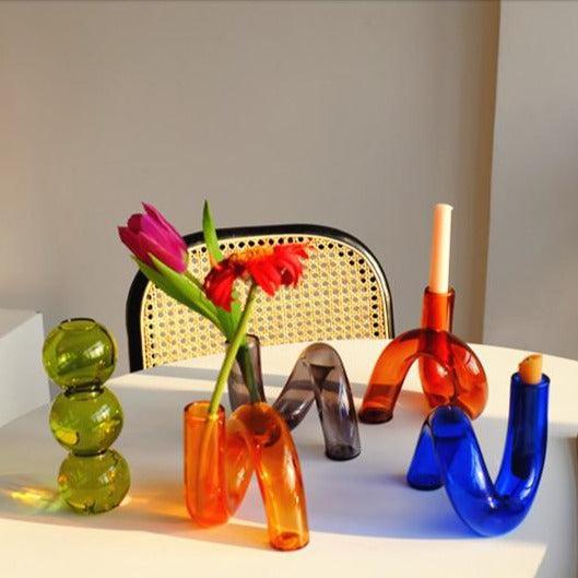 Artisan Tinted Glass Vase 1