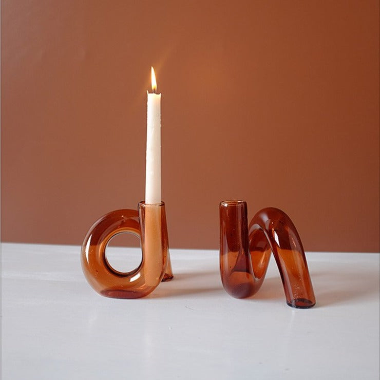 Artisan Tinted Glass Vase 5