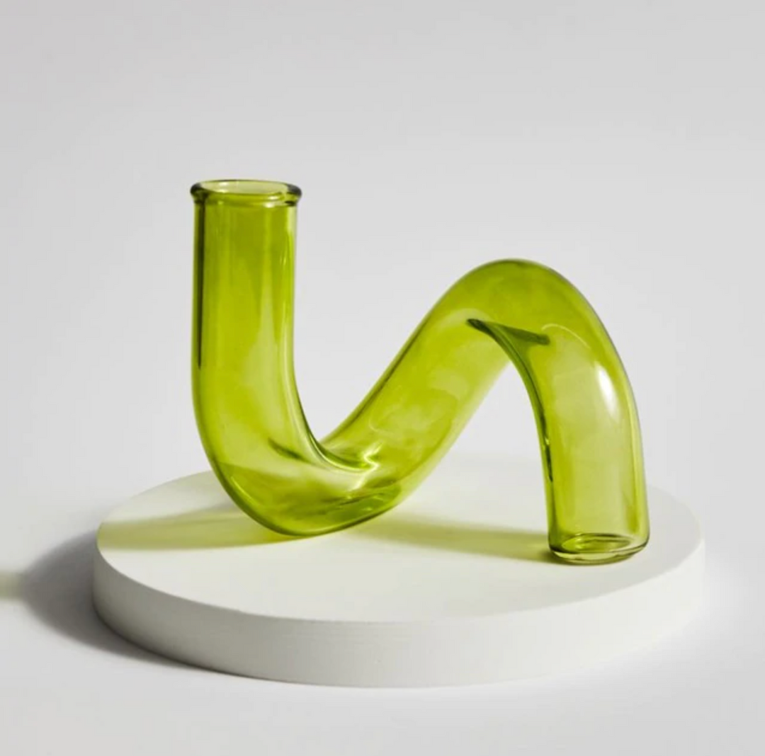 Artisan Tinted Glass Vase 6
