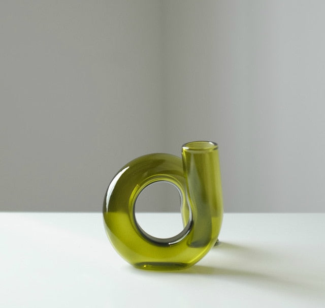 Artisan Tinted Glass Vase 8