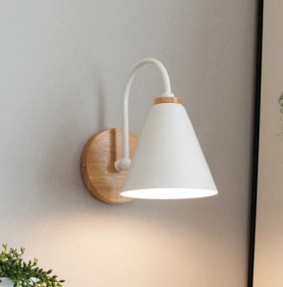 Artisan Wood and Metal Wall Sconce 2