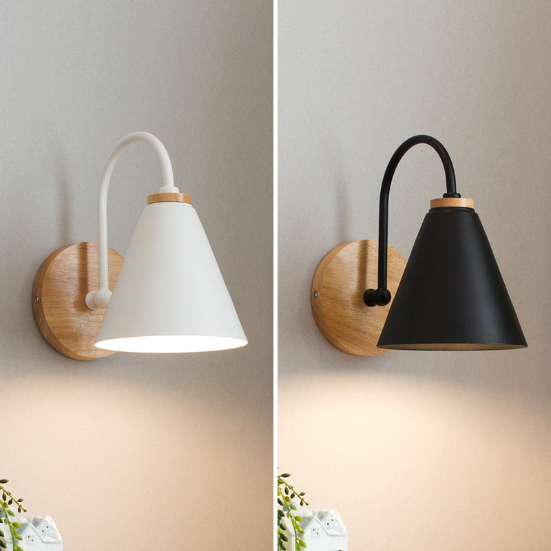 Artisan Wood and Metal Wall Sconce 3