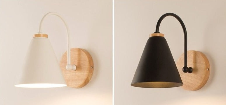 Artisan Wood and Metal Wall Sconce 8