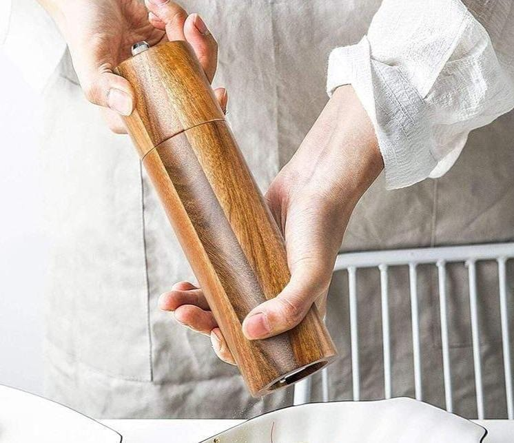 Artisan Wooden Salt And Pepper Grinders 3