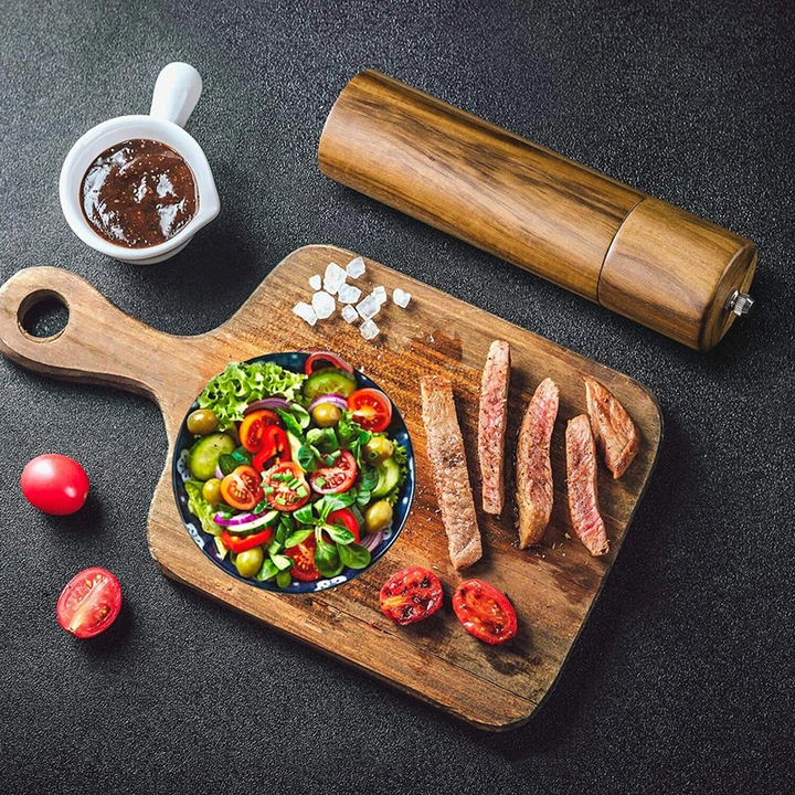 Artisan Wooden Salt And Pepper Grinders 5