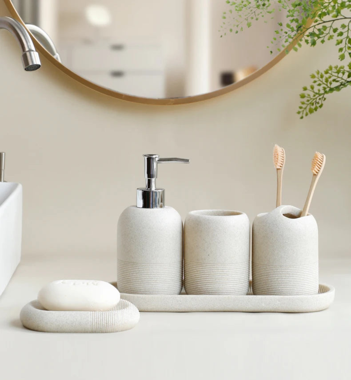 Calming Stone Bathroom Set 2