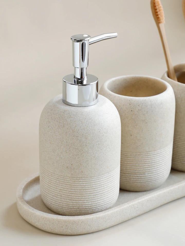 Calming Stone Bathroom Set 5