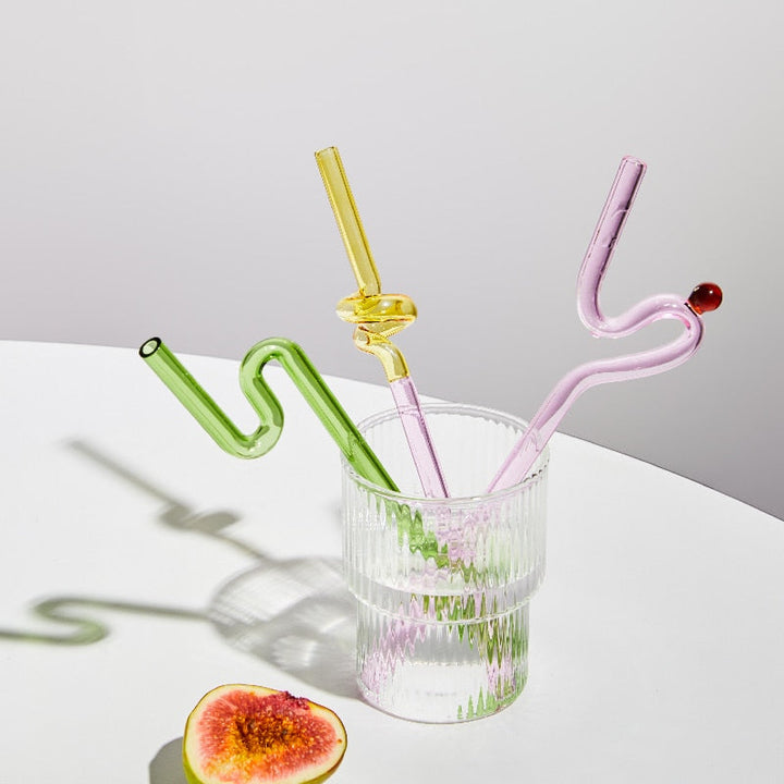 Charming Borosilicate Glass Straws 1