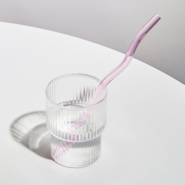 Charming Borosilicate Glass Straws 10