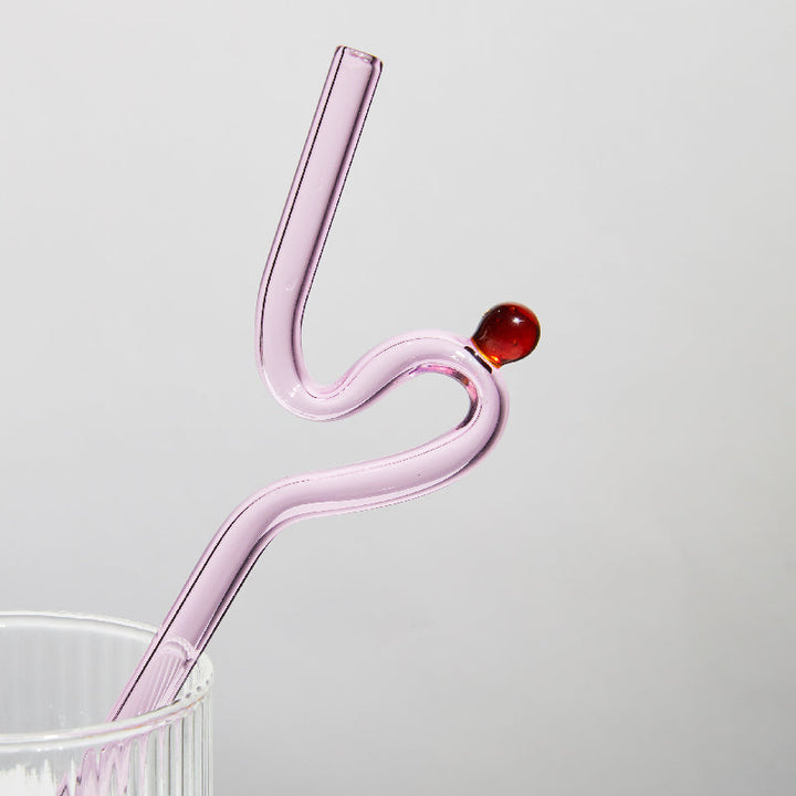 Charming Borosilicate Glass Straws 8
