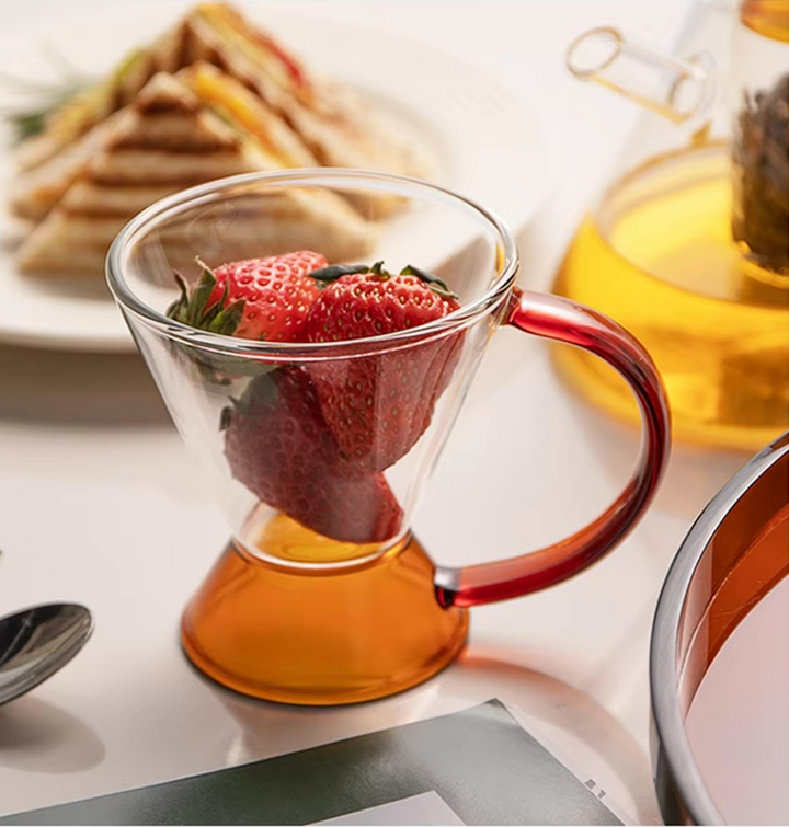 Charming Borosilicate Tea Set 8