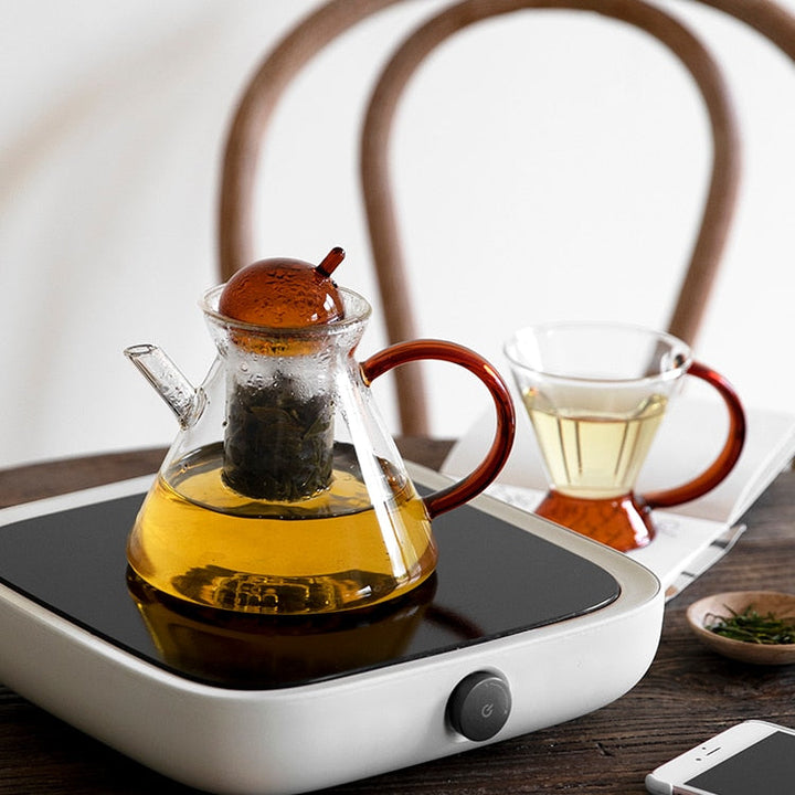 Charming Borosilicate Tea Set 9