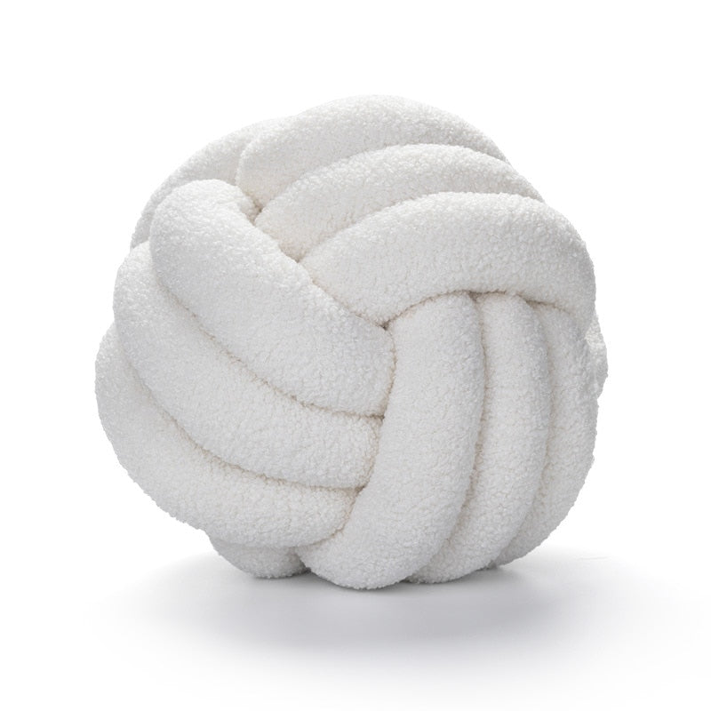Charming Cotton Knot Pillow 0