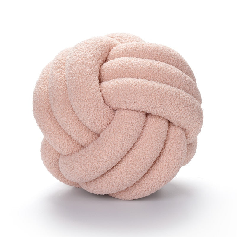 Charming Cotton Knot Pillow 11