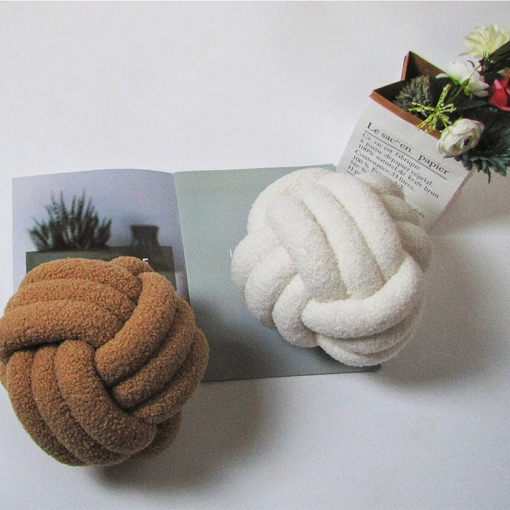 Charming Cotton Knot Pillow 5