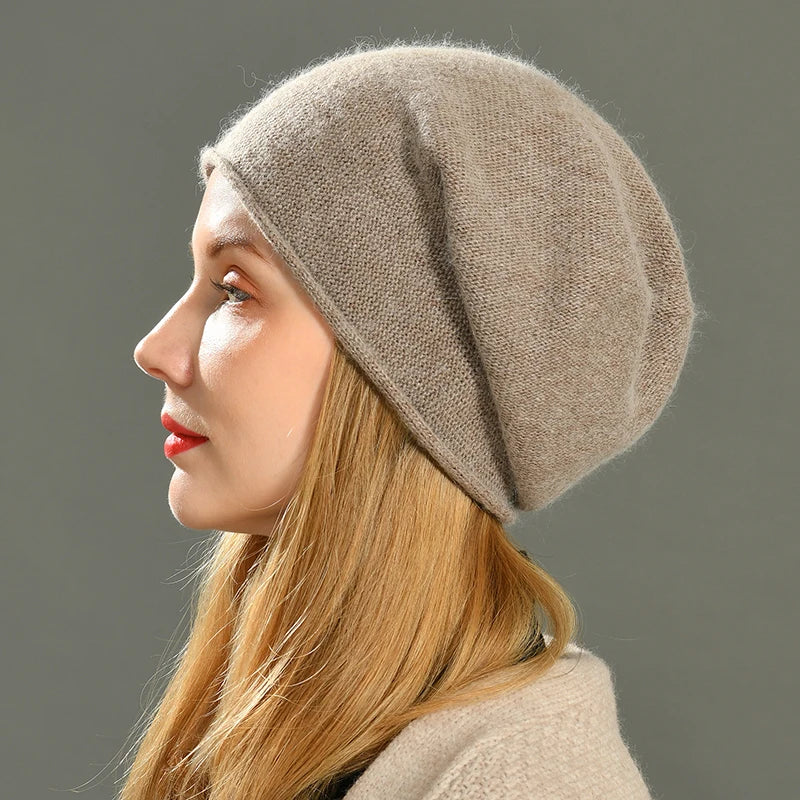 Chic Cashmere Beanie Hat 0