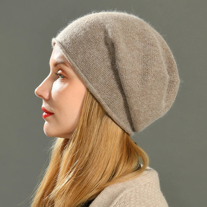 Chic Cashmere Beanie Hat 0