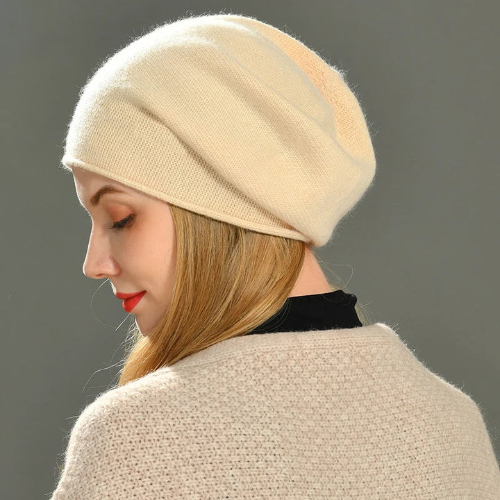 Chic Cashmere Beanie Hat 2