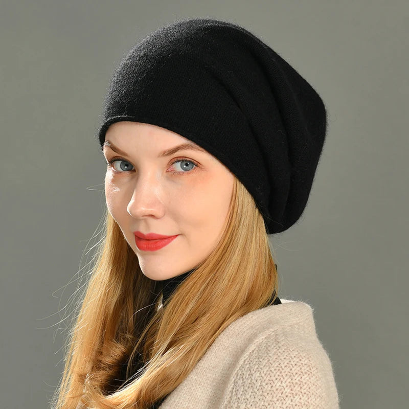 Chic Cashmere Beanie Hat 3
