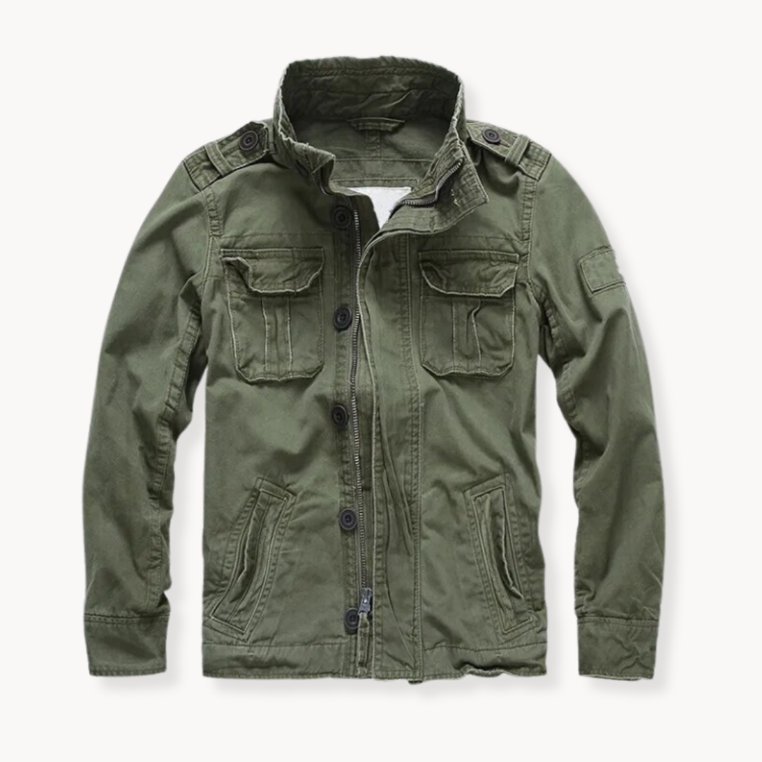 Chic Cotton Utility Jacket 1