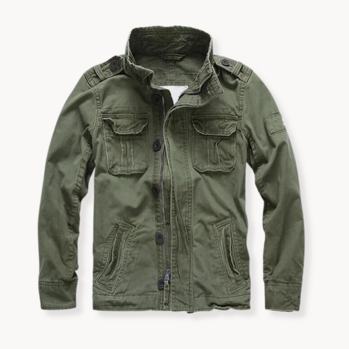 Chic Cotton Utility Jacket 1