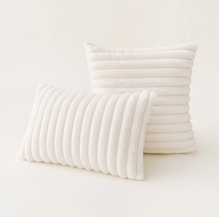 Chic Faux Fur Pillow Cover 0