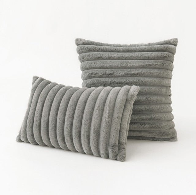 Chic Faux Fur Pillow Cover 10