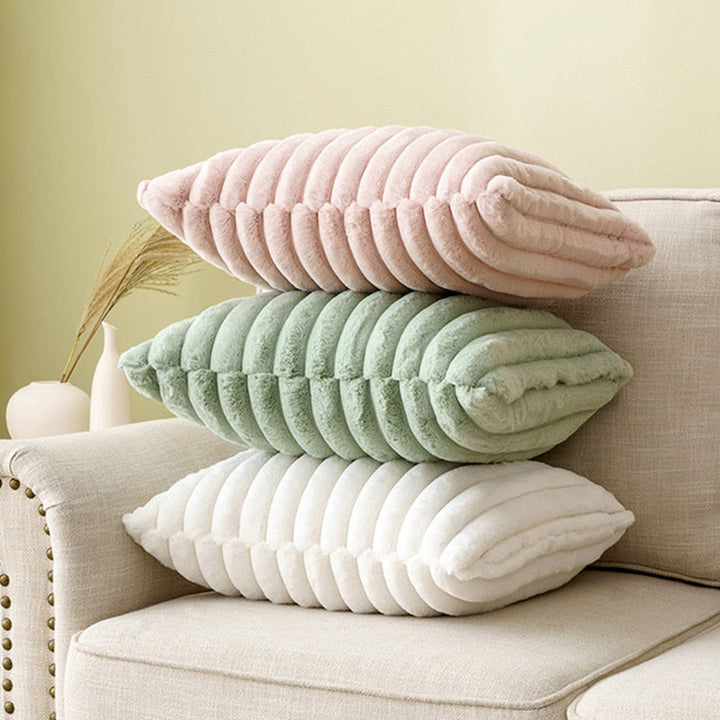 Chic Faux Fur Pillow Cover 2