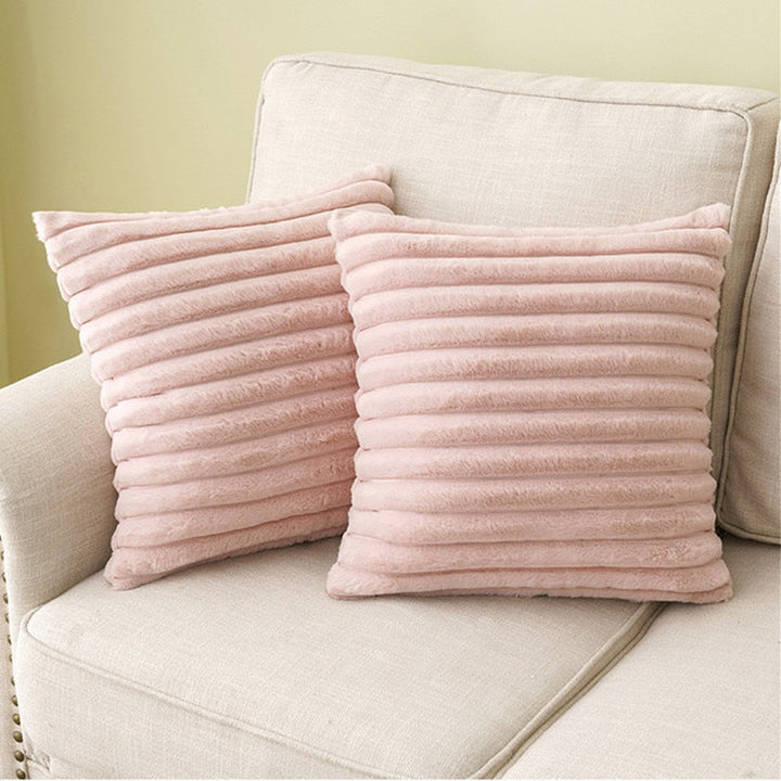 Chic Faux Fur Pillow Cover 7
